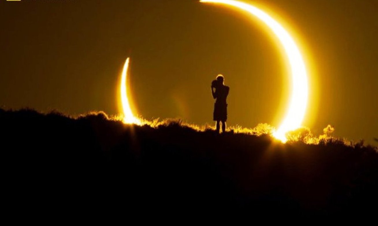La magnitud del eclipse #relatos